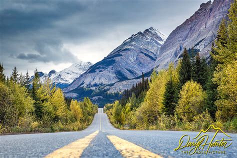 Autumn Along The Icefield Parkway In Banff National Park The Hole