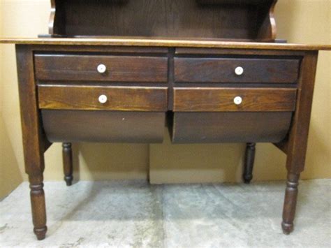 Sunday, september 5, 2021 @ 10:00 a.m. Antique Kitchen Possum Belly Cabinet Etched Glass Door For ...
