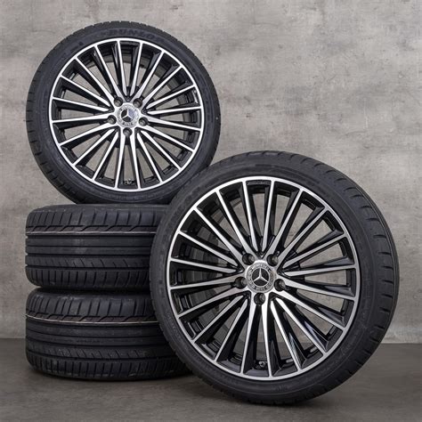 Amg Inch Mercedes Benz Rims C Class W S Summer Tires Wheels New