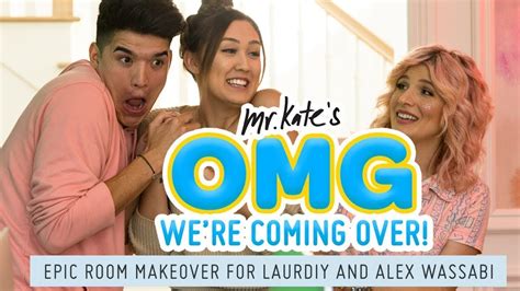 Laurdiy And Alex Wassabi S Epic Two Tone Room Makeover Youtube