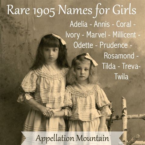 Old Fashioned Names Archives Appellation Mountain