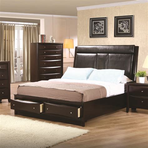 Hidden underneath the bed are 4 massive drawers big enough to king size platform storage beds, cal king storage bed, white king storage bed, king storage bed plans, king platform bed with. Phoenix Queen Upholstered Storage Platform Bed | Quality ...