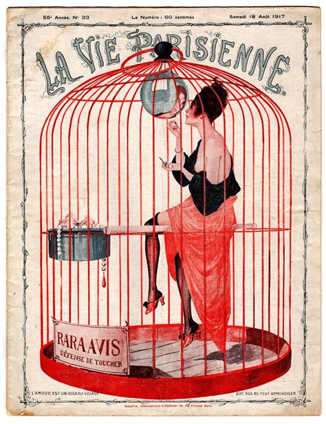 la vie parisienne samedi 18 aout 1917 art deco nouveau