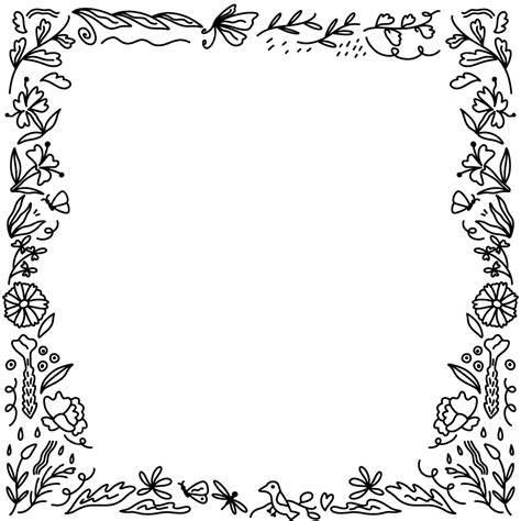 Doodle Borders Free Download