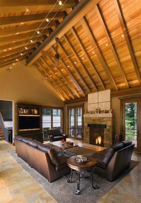 Knowing which type of ceiling fixture best suits your needs is a functional choice, but it's also a stylistic one. 10 Cathedral Ceiling Design Ideas For Your Luxury Rooms ...