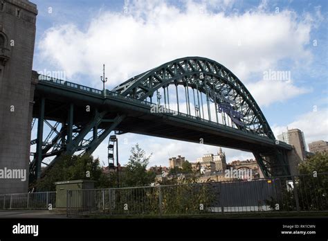 The Tyne Bridge An Arch Bridge Over The River Tyne North East England