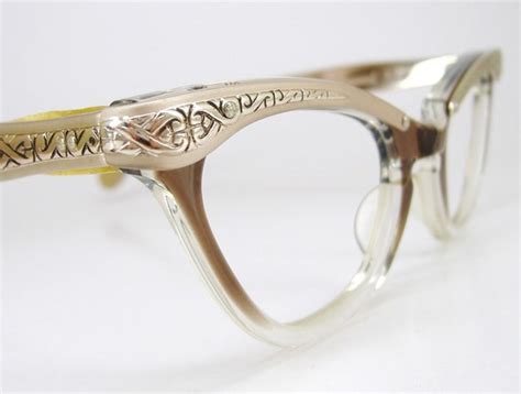 Vintage 50s Glasses Cat Eye Eyeglasses Frame By Vintage50seyewear