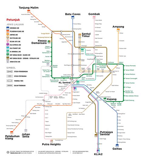 The klang valley integrated transit system is the railway network that primarily serves the area of klang valley / greater kuala lumpur. Tren MRT Melengkapkan Jaringan Rel di Ibukota | Travelholicmy
