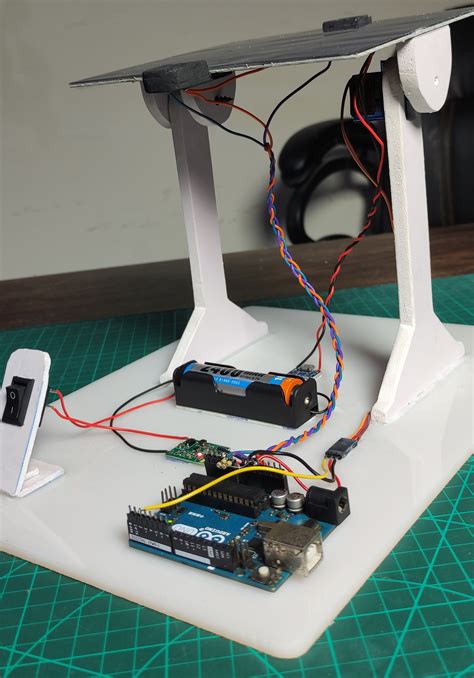 Arduino Based Sun Tracking Solar Panel Hackster Io