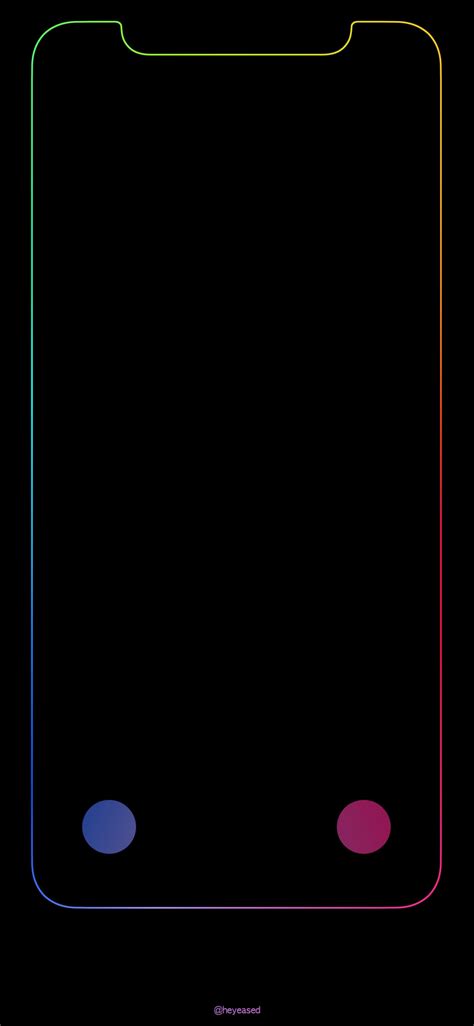 Iphone X Outline Wallpapers Wallpaper Cave