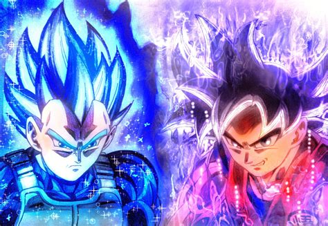 Goku And Vegeta Ultra Instinct Ssj4 Dragon Ball Super 20b