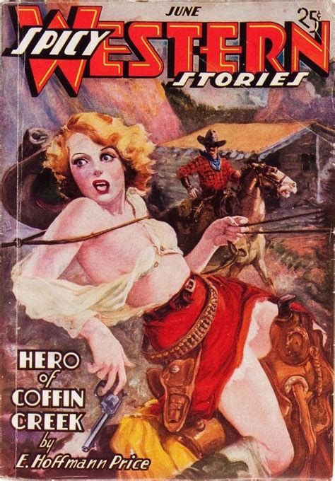 Spicy Western Western Comics Pulp Art Pulp Fiction Book