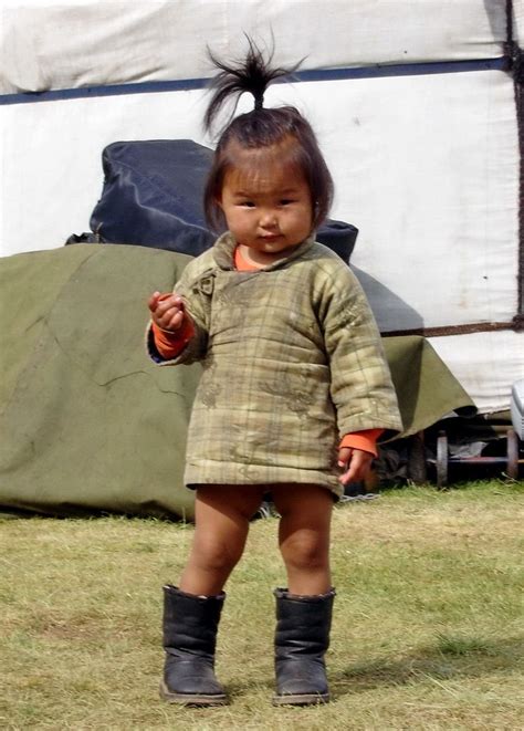Mongolia Little Girl Precious Children Beautiful Babies Beautiful