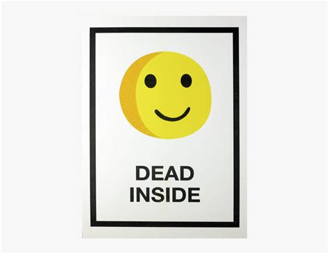 Dead Inside Emoji Hd Png Download Kindpng