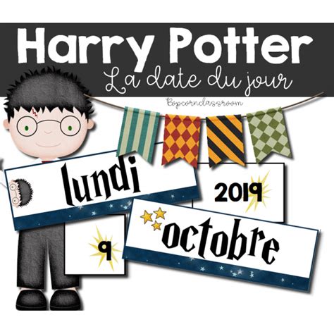 Harry Potter - La date du jour | Harry potter trucs, Theme harry potter, Harry potter