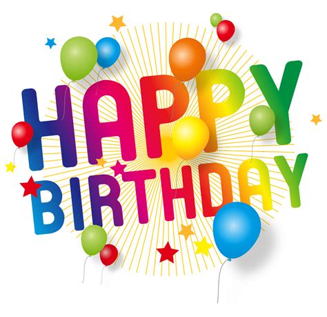 Happy Birthday Png Transparent Images Png All