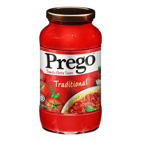 Prego Pasta Sauce Traditional Tomato Ntuc Fairprice