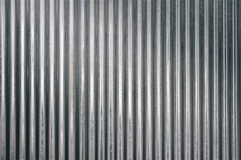 Premium Photo Corrugated Galvanized Sheet Texture Background With