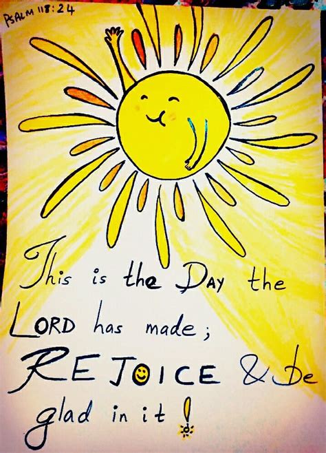 👉🏻this Is The Day🌅 The 👆🏻lord Has Made Rejoice 😃 And Be Glad 😀 In It 😊