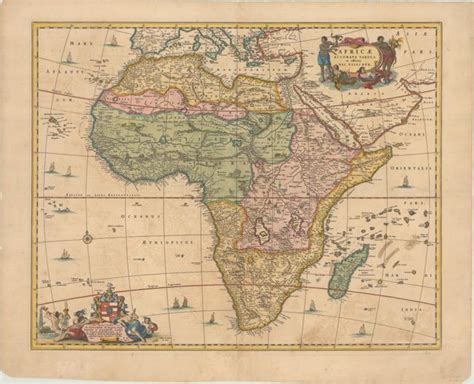 Africae Accurata By Visscher Ca 1658