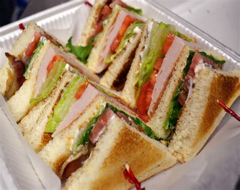 Loaded with lots of veggies. Sandwich turkey club1 | JK Chicagodogs