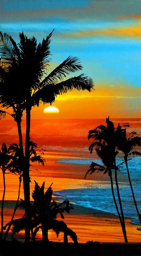 Pin By Angel Kwan On Tropical Ocean Waves Painting Beautiful Nature Pictures Beach Sunset