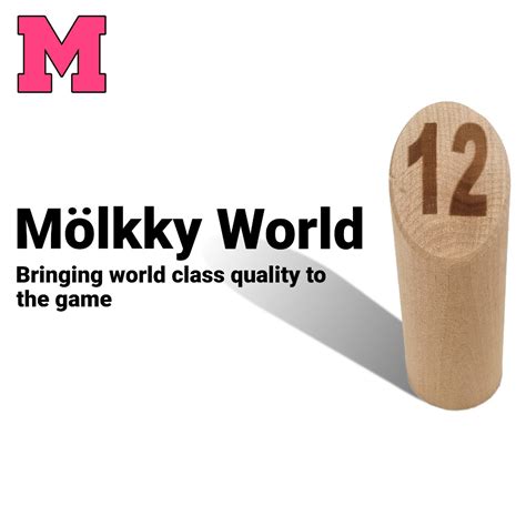 mölkky world the original finnish throwing game
