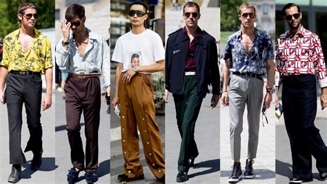 Showgoers Experimented With High Waisted Pants At Paris