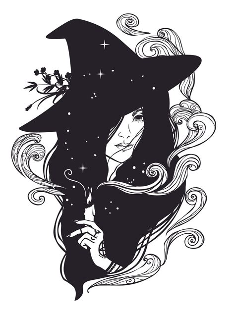 Pin By Laurie Mcbee On American Witchcraft Witch Candles Vector Illustration Fantasy Witch