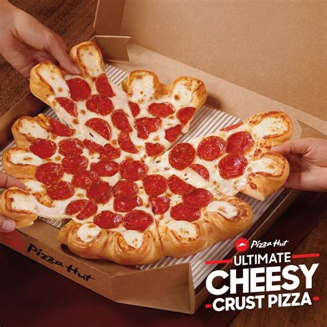 Pizza Huts Ultimate Cheesy Crust Pizza Is Back For A Limited Time
