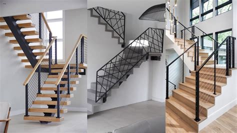 50 Modern Stair Railing Ideas Modern Stair Railing Design Youtube