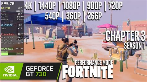 Gt 730 Fortnite Chapter 3 Season 1 4k 1440p 1080p 900p 720p