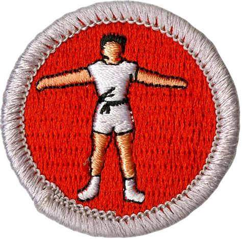 Personal Fitness Merit Badge Emblem Boy Scouts Of America