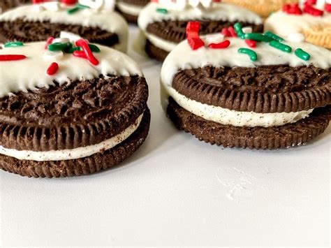 Dipped Oreo Cookies Simple Holiday Recipe Scrambled Chefs