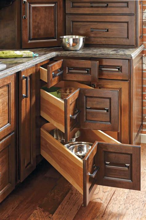 46 Corner Kitchen Cabinets Ideas That Optimize Your Kitchen Space Part
