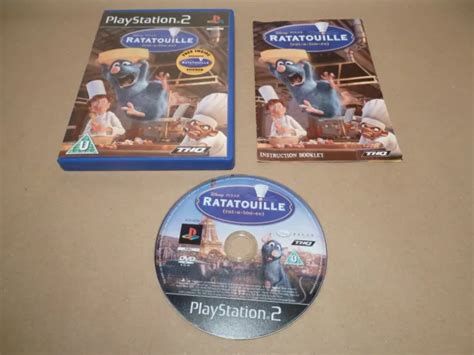 Disney Pixar Ratatouille Sony Playstation 2 Ps2 Game Boxed With