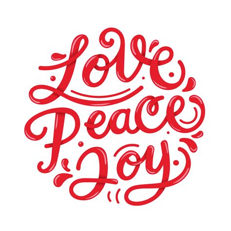 Peace Love Joy Svg Layered Svg Cut File