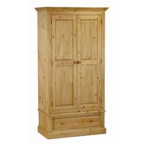 Armoire En Pin 2 Portes 1 Tiroir Achatvente Armoire De Chambre Pas