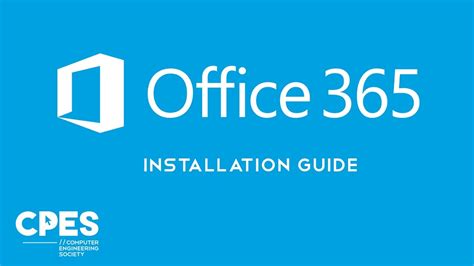 Office 365 Installation Guide طريقة تحميل Office 365 Youtube