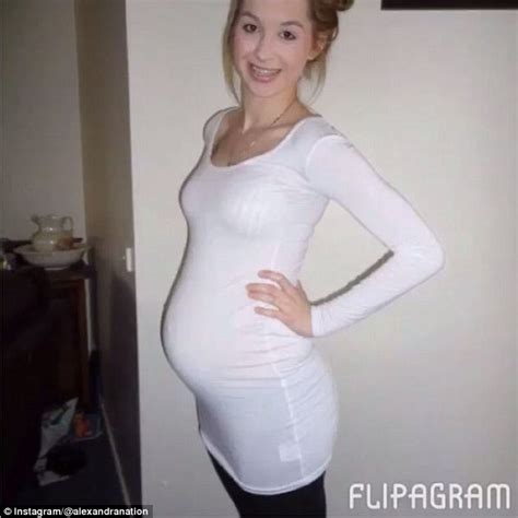 The Bachelor S Alex Nation Pictured Showing Off Her Baby Bump In A