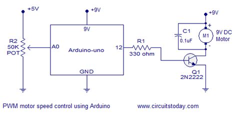 Pwm Control Using Arduino How To Control Dc Motor And Led Using Pwm