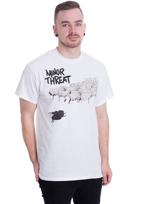 Minor Threat Out Of Step White T Shirt Impericon Uk