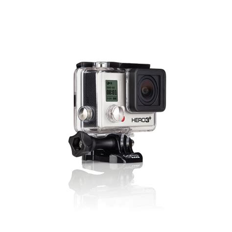 The actual size, weight and design of the gopro camera itself. GoPro HERO3+ Black Edition Camera Sport