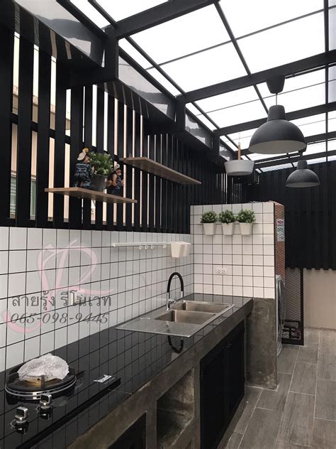 Outdoor Filipino Dirty Kitchen Design For Small Space - Dramatoon