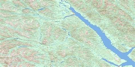 Mesilinka River Topo Map Free Online Nts 094c Bc