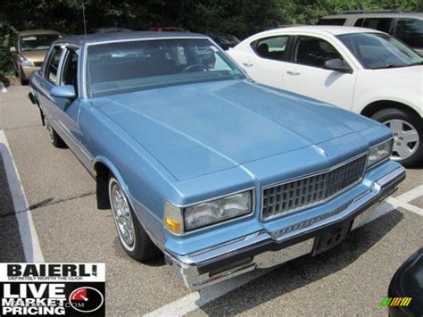 1989 Light Blue Metallic Chevrolet Caprice Sedan 52149831 Gtcarlot