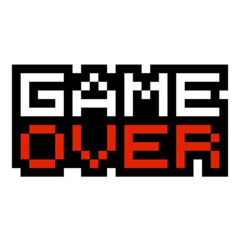 Game Over Png Transparent Image Download Size 528x528px
