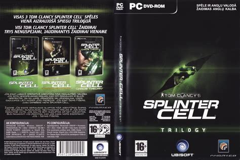 Tom Clancy S Splinter Cell Trilogy Box Cover Art Mobygames