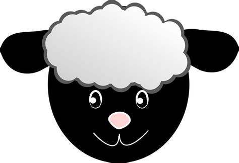 Image vectorielle gratuite: Moutons, Tête, Heureux, Visage - Image gratuite sur Pixabay - 305333