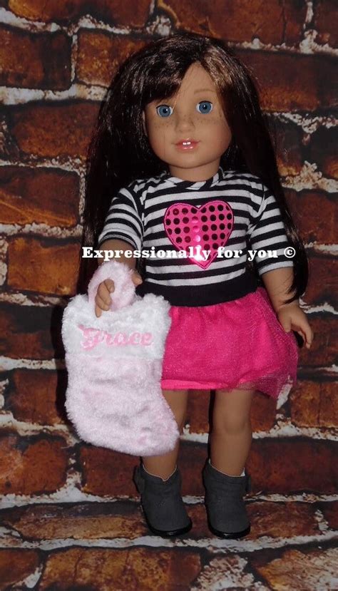 Personalized Custom American Girl Doll Christmas Stocking